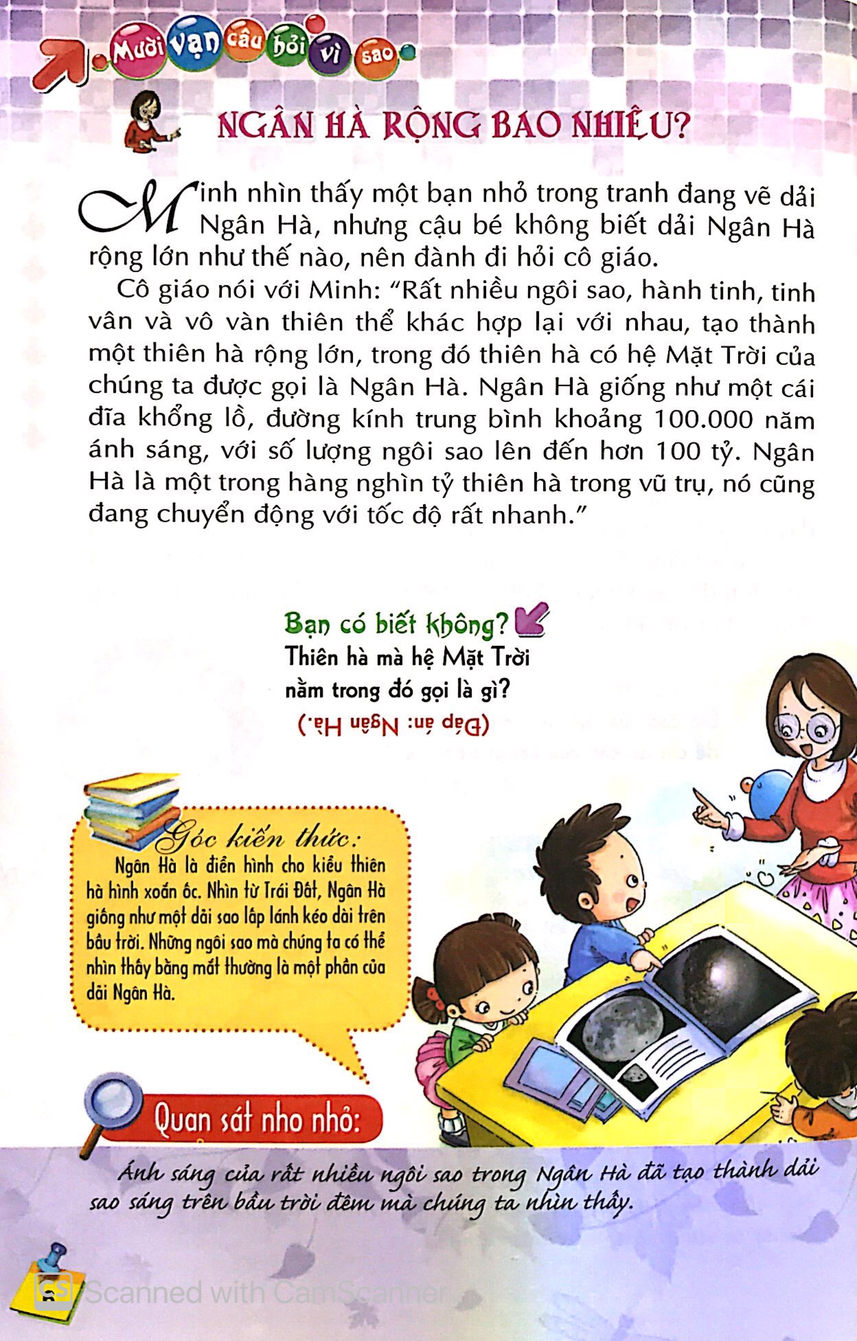 bộ mười vạn câu hỏi vì sao - thám hiểm vũ trụ thần bí (câu hỏi và trả lời)