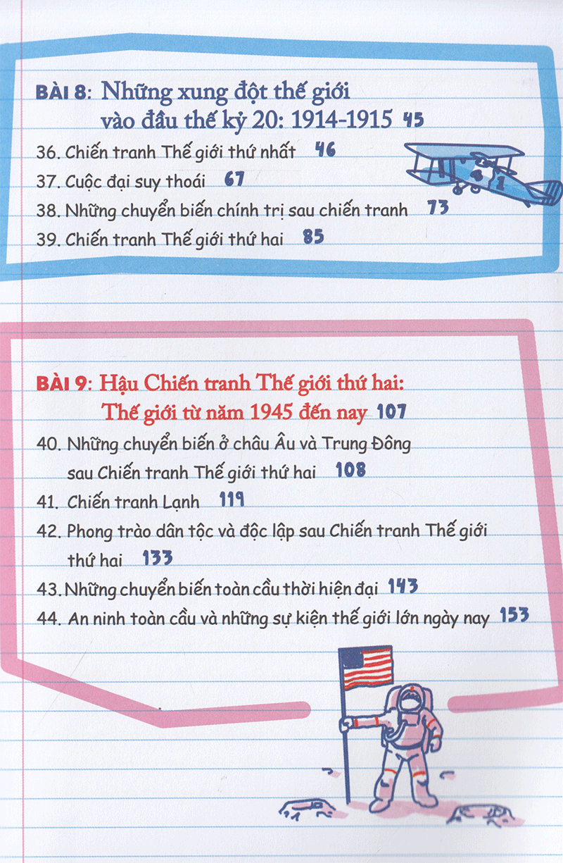 bộ muốn học giỏi lịch sử không? tớ cho cậu mượn vở - tập 3: cận hiện đại (tái bản)