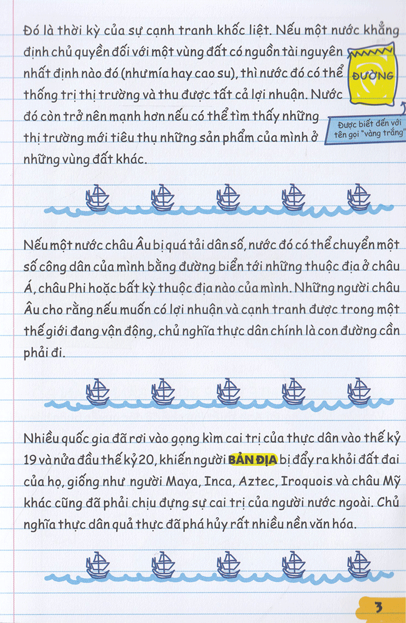 bộ muốn học giỏi lịch sử không? tớ cho cậu mượn vở - tập 3: cận hiện đại (tái bản)