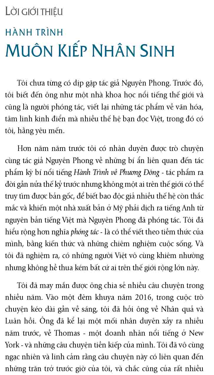 bộ muôn kiếp nhân sinh - many times, many lives