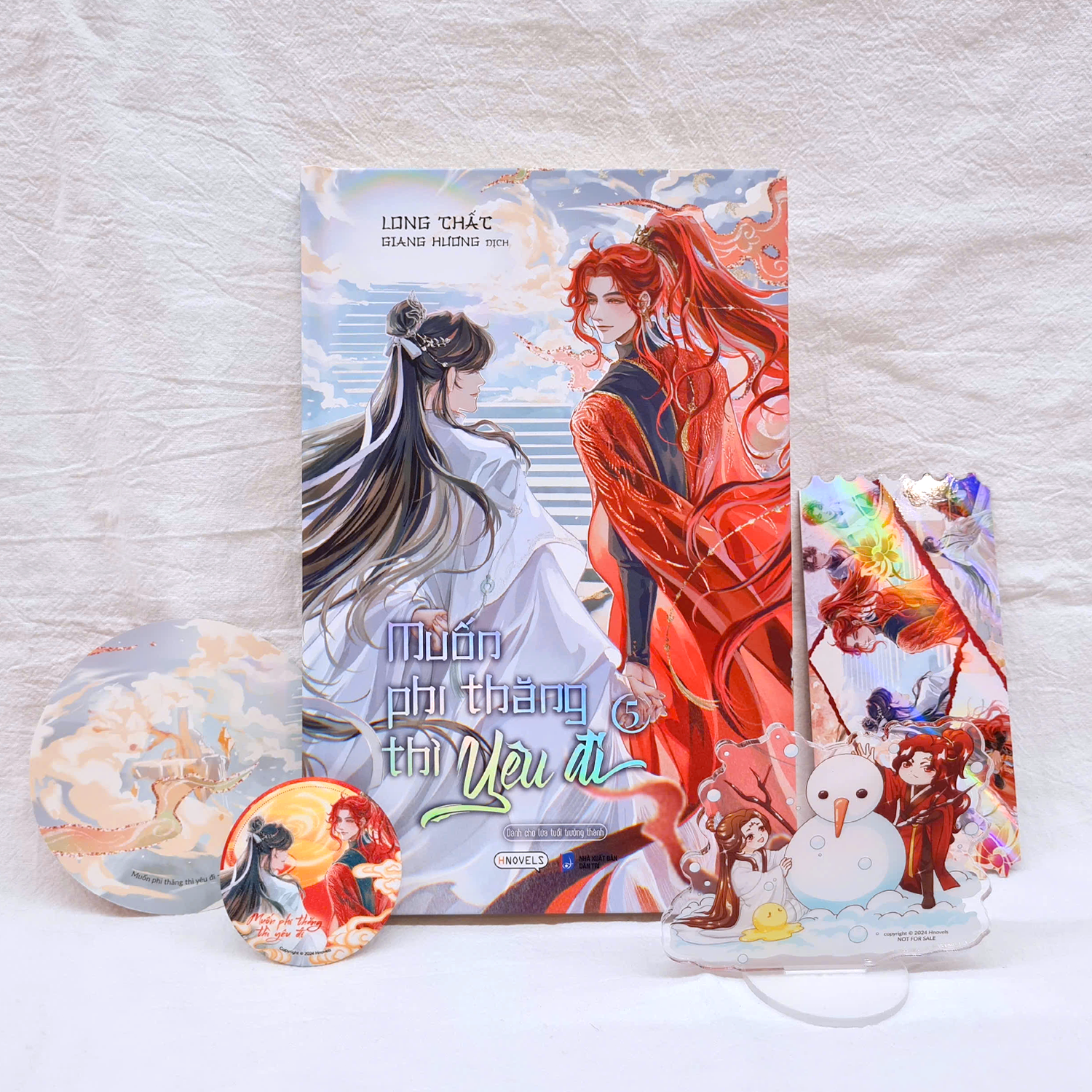 Bo
						
										
										Muon Phi Thang Thi Yeu Di - Tap 5 - Ban Dac Biet - Bia Cung - Tang Kem Bookmark Tron Hai Mat + Ticket Hologram Hai Mat + Huy Hieu Phu Nhu + Standee Chibi