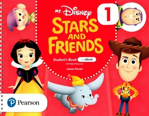 bộ my disney stars and friends level 1 student's book and ebook with digital resources