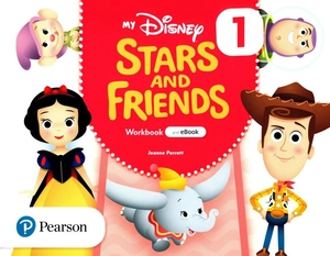 bộ my disney stars and friends level 1 workbook with ebook