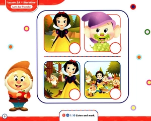 bộ my disney stars and friends level 1 workbook with ebook