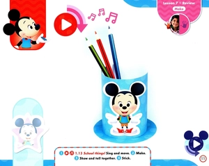 bộ my disney stars and friends level 2 student's book and ebook with digital resources