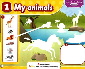 bộ my disney stars and friends level 3 workbook with ebook