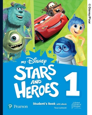 bộ my disney stars and heroes level 1 studentℹs book with ebook