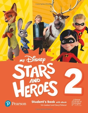 bộ my disney stars and heroes level 2 studentℹs book with ebook