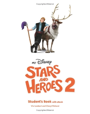 bộ my disney stars and heroes level 2 studentℹs book with ebook