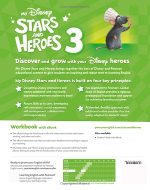 bộ my disney stars and heroes level 3 workbook with ebook