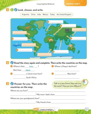 bộ my disney stars and heroes level 3 workbook with ebook