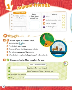 bộ my disney stars and heroes level 3 workbook with ebook