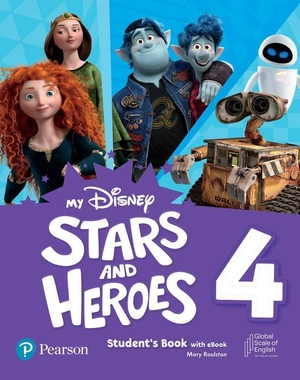 bộ my disney stars and heroes level 4 studentℹs book with ebook