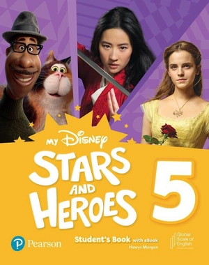 bộ my disney stars and heroes level 5 studentℹs book with ebook