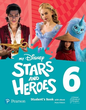 bộ my disney stars and heroes level 6 studentℹs book with ebook