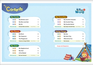 bộ my first writing 1 student book (2nd edition)