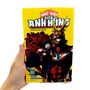 bộ my hero academia - học viện siêu anh hùng - tập 1 - midoriya izuku - khởi đầu (tái bản 2022)