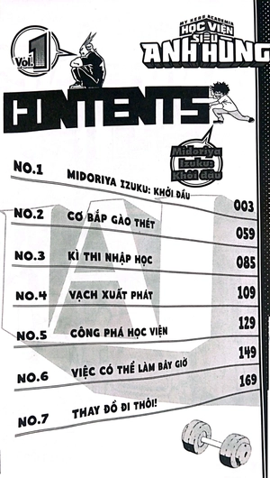 bộ my hero academia - học viện siêu anh hùng - tập 1 - midoriya izuku - khởi đầu (tái bản 2022)