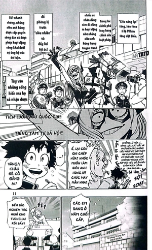 bộ my hero academia - học viện siêu anh hùng - tập 1 - midoriya izuku - khởi đầu (tái bản 2022)