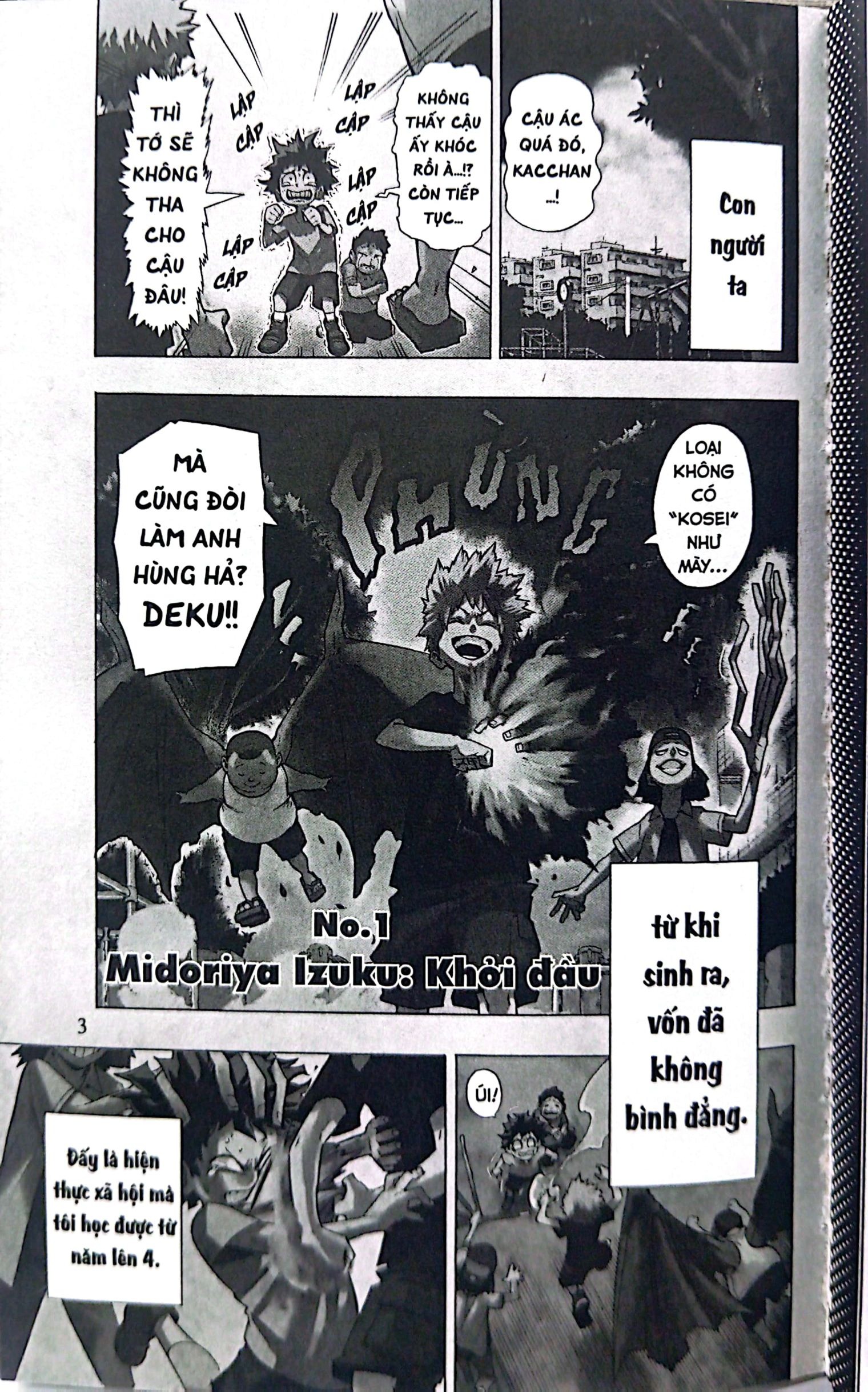 Bo
						
										
										My Hero Academia - Hoc Vien Sieu Anh Hung - Tap 1 - Midoriya Izuku - Khoi Dau (Tai Ban 2025)