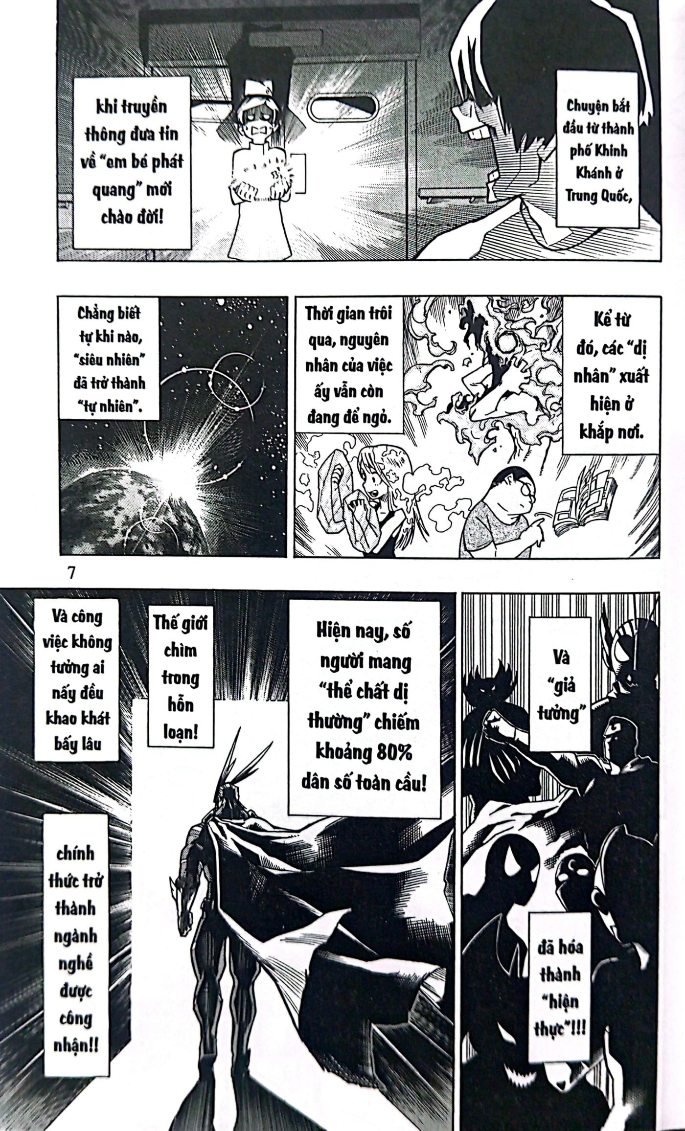 Bo
						
										
										My Hero Academia - Hoc Vien Sieu Anh Hung - Tap 1 - Midoriya Izuku - Khoi Dau (Tai Ban 2025)