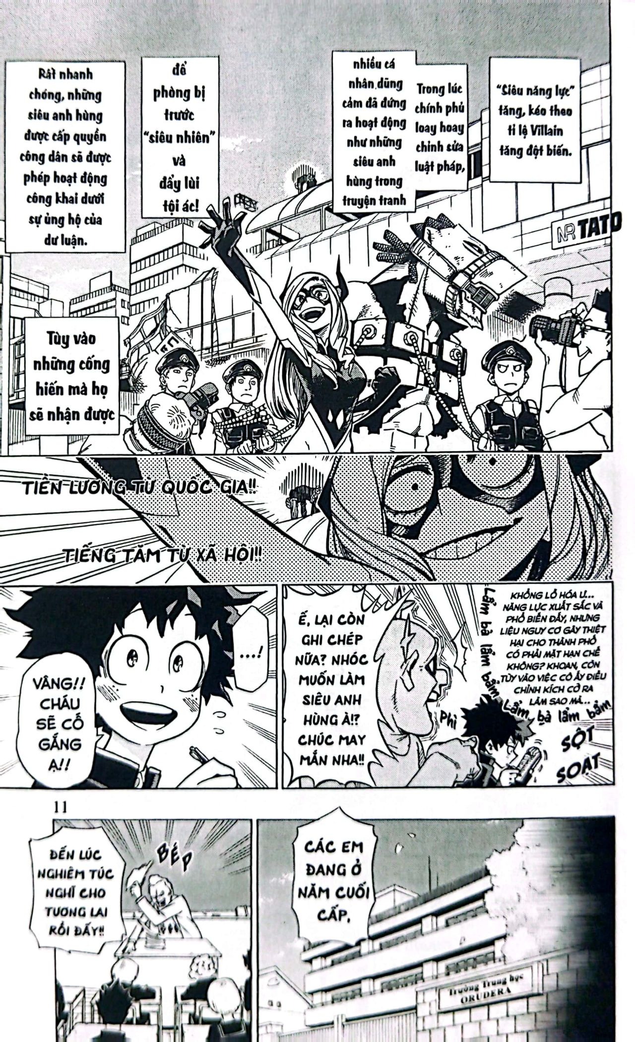 Bo
						
										
										My Hero Academia - Hoc Vien Sieu Anh Hung - Tap 1 - Midoriya Izuku - Khoi Dau (Tai Ban 2025)