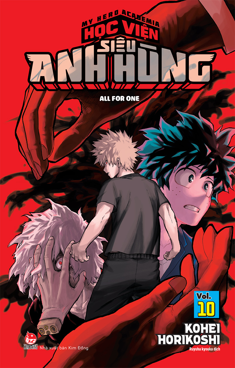 Bo
						
										
										My Hero Academia - Hoc Vien Sieu Anh Hung - Tap 10 - All For One (Tai Ban 2025)
