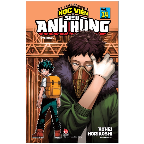 bộ my hero academia - học viện siêu anh hùng - tập 14 - overhaul (tái bản 2022)