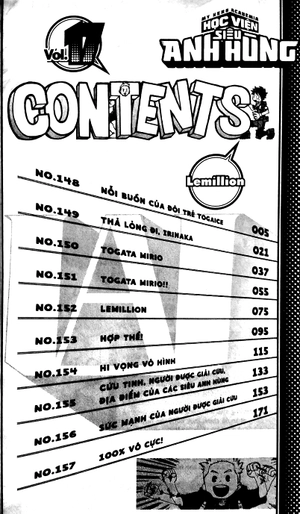 bộ my hero academia - học viện siêu anh hùng - tập 17 - lemillion (tái bản 2022)