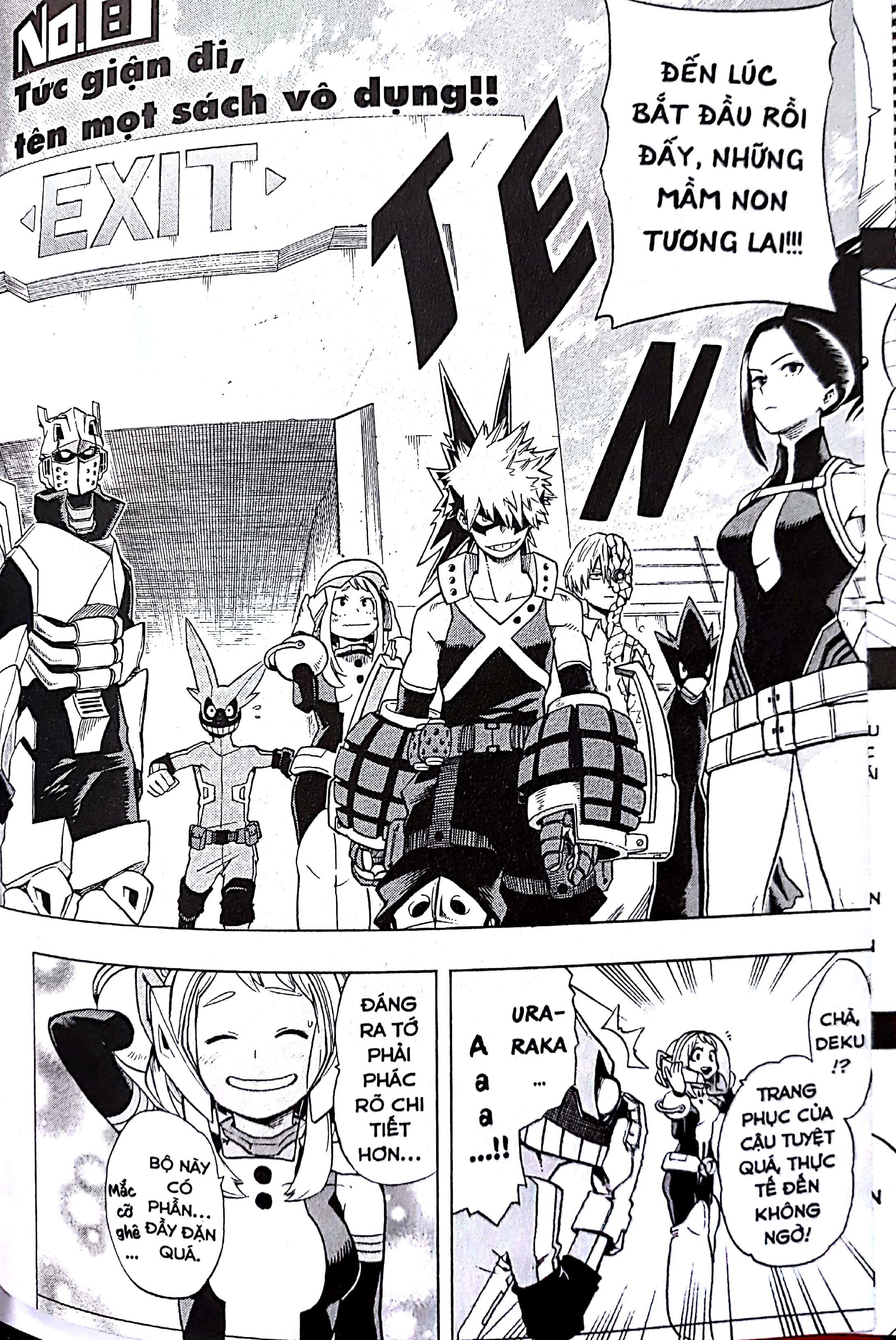 bộ my hero academia - học viện siêu anh hùng - tập 2