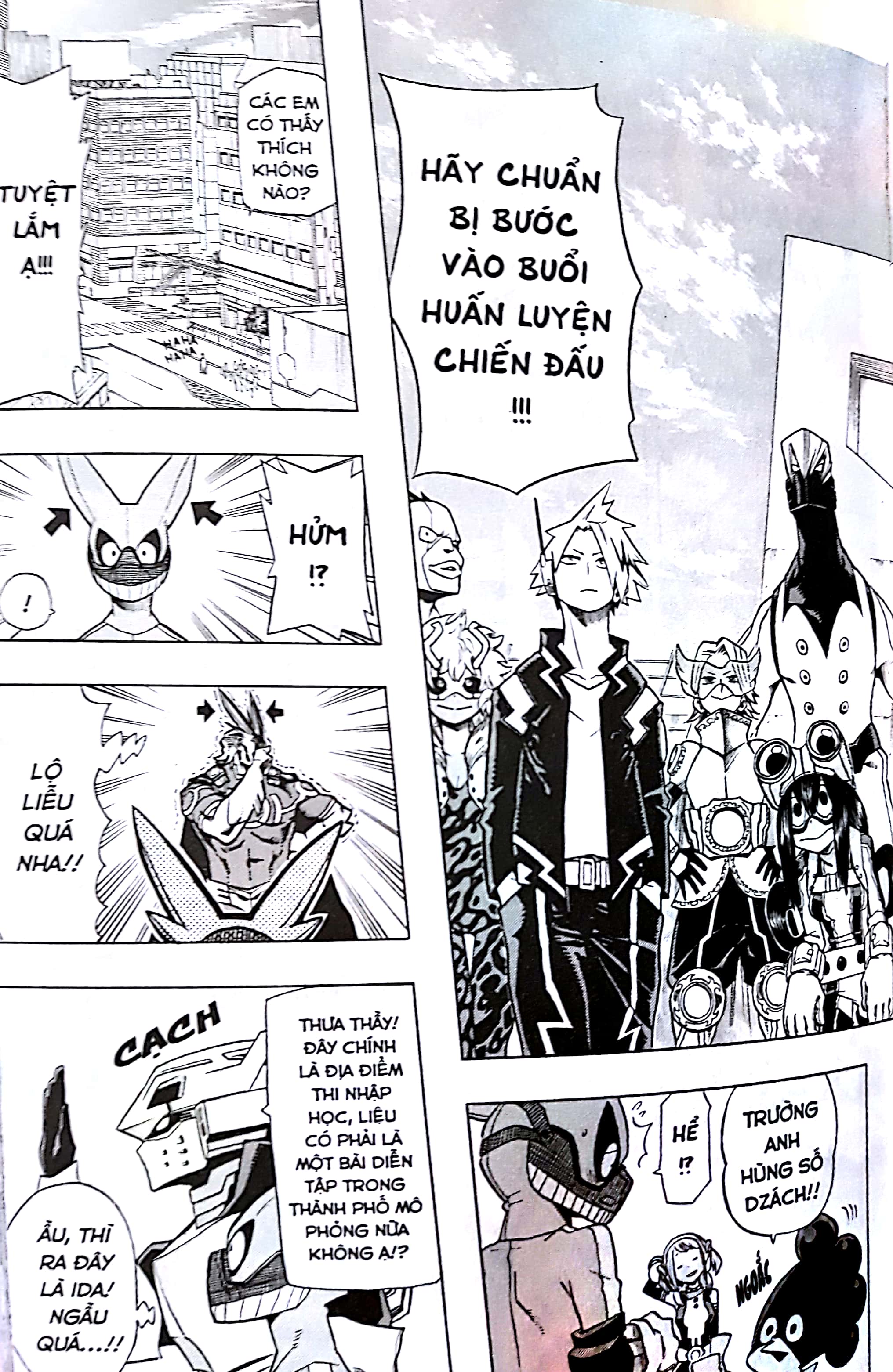 bộ my hero academia - học viện siêu anh hùng - tập 2