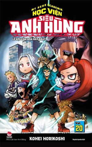 bộ my hero academia - học viện siêu anh hùng - tập 20 - lễ hội văn hóa bắt đầu!! (tái bản 2022)