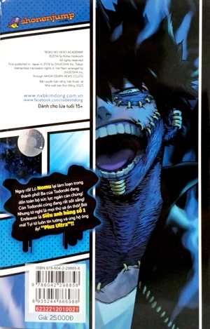 bộ my hero academia - học viện siêu anh hùng - tập 21 - lí do người anh hùng trụ vững (tái bản 2022)