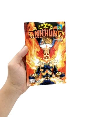 bộ my hero academia - học viện siêu anh hùng - tập 21 - lí do người anh hùng trụ vững (tái bản 2022)