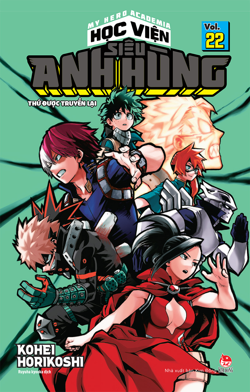 Bộ
						
										
										My Hero Academia - Học Viện Siêu Anh Hùng - Tập 22 - Thứ Được Truyền Lại (Tái Bản 2026)