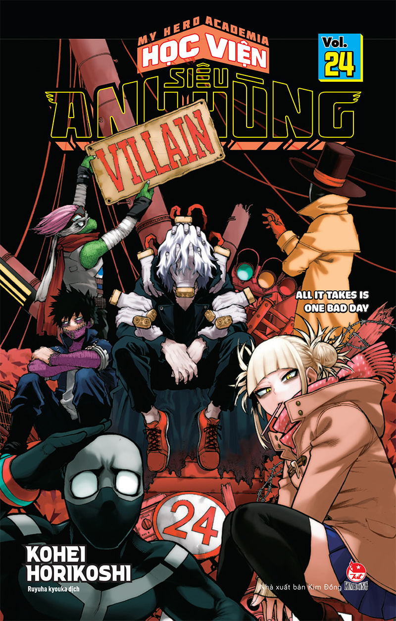 Bộ
						
										
										My Hero Academia - Học Viện Siêu Anh Hùng - Tập 24 - All It Takes Is One Bad Day (Tái Bản 2026)