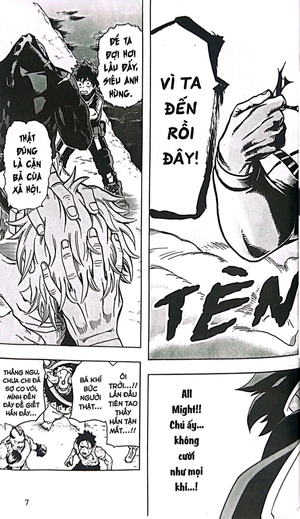 bộ my hero academia - học viện siêu anh hùng - tập 3 - all might (tái bản 2022)