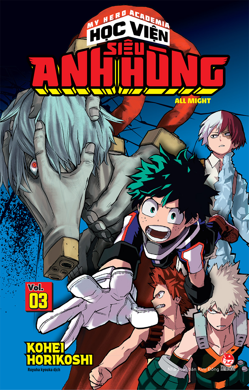 Bộ
						
										
										My Hero Academia - Học Viện Siêu Anh Hùng - Tập 3 - All Might (Tái Bản 2025)