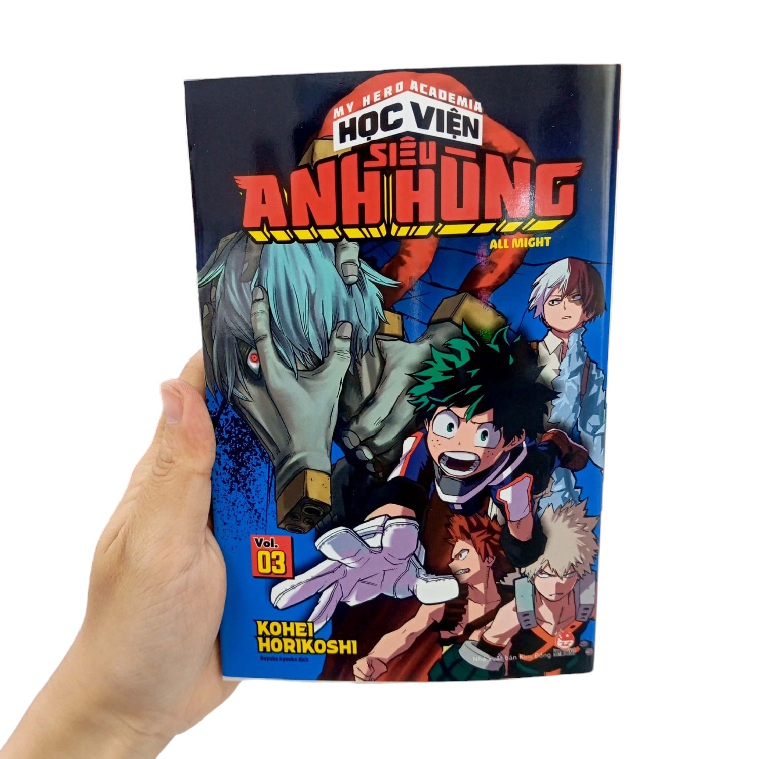 Bộ
						
										
										My Hero Academia - Học Viện Siêu Anh Hùng - Tập 3 - All Might (Tái Bản 2025)