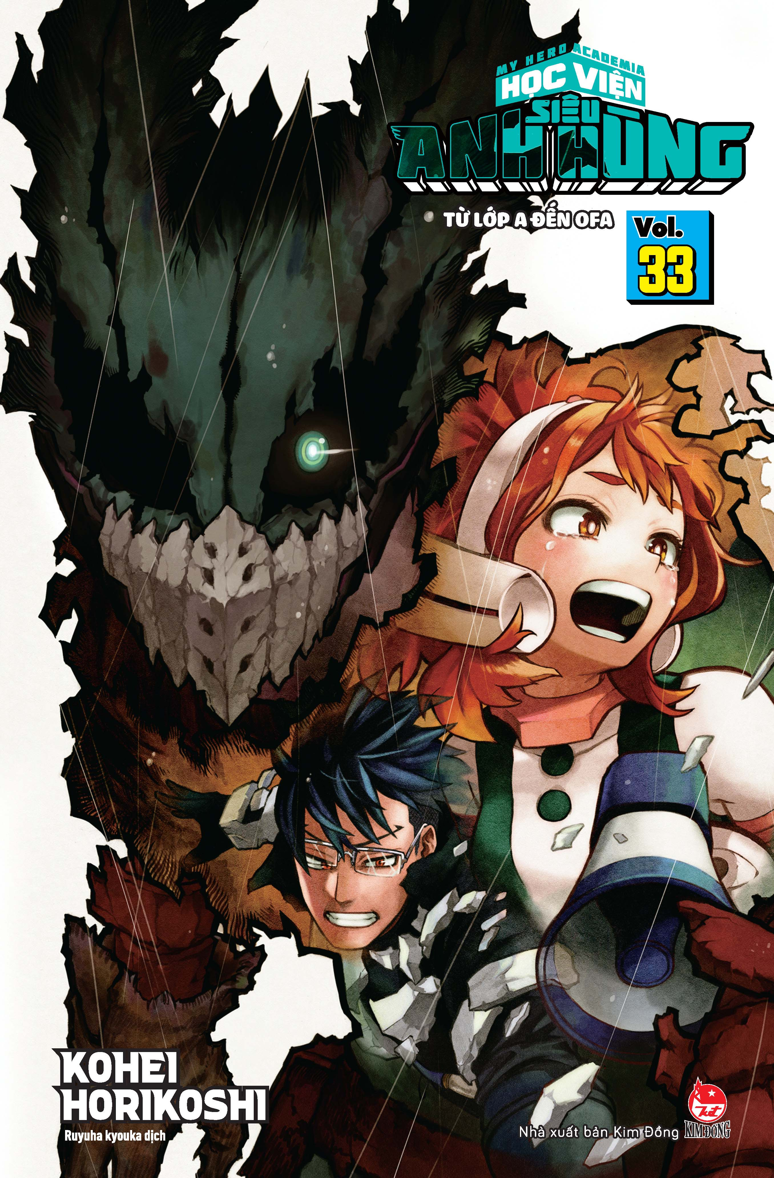 bộ my hero academia - học viện siêu anh hùng - tập 33 - từ lớp a đến ofa