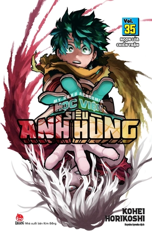 bộ my hero academia - học viện siêu anh hùng - tập 35 - ngọn lửa chiến trận
