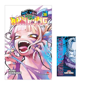 bộ my hero academia - học viện siêu anh hùng - tập 38 - hi vọng - tặng kèm bookmark