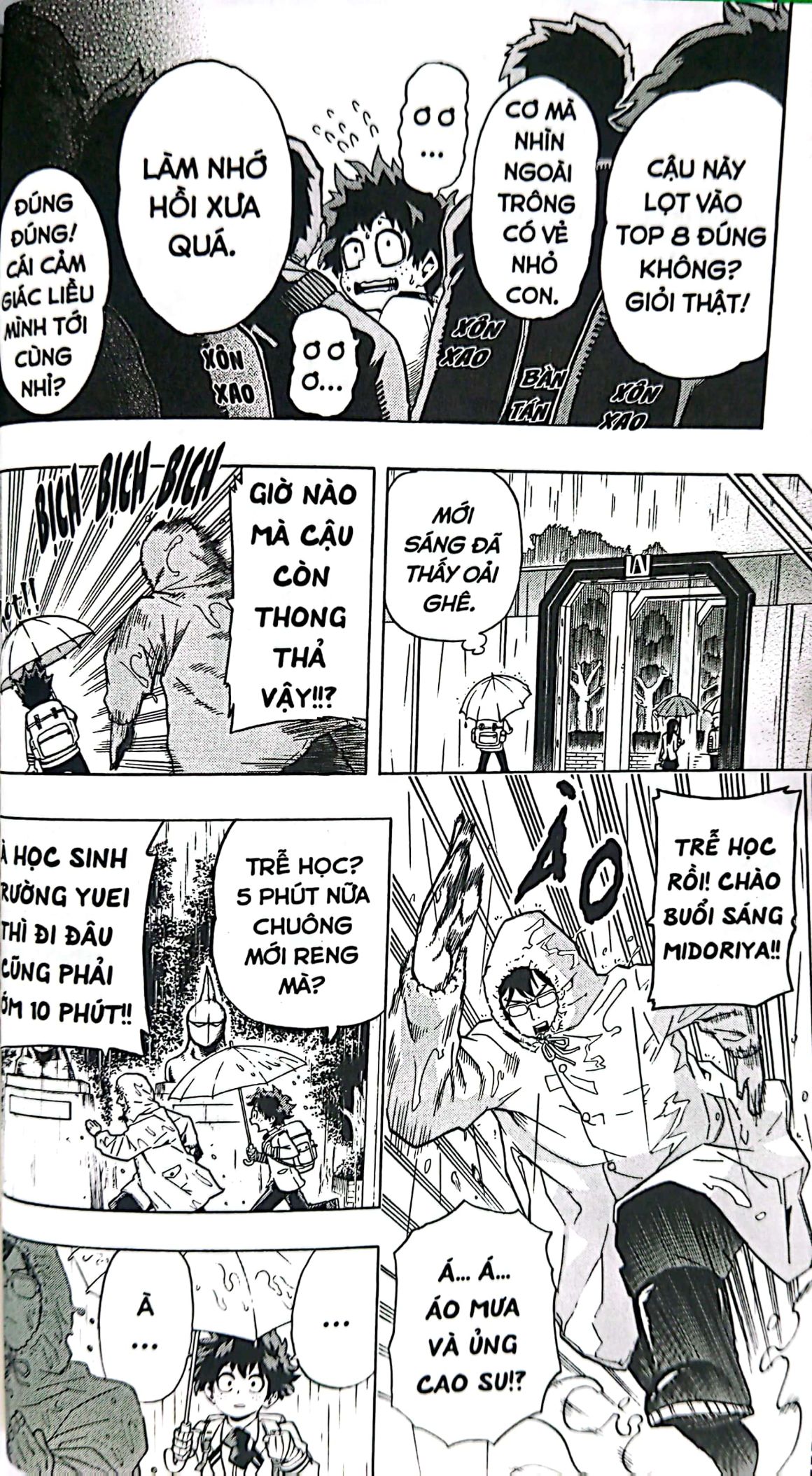 bộ my hero academia - học viện siêu anh hùng - tập 6 - đánh vật (tái bản 2022)