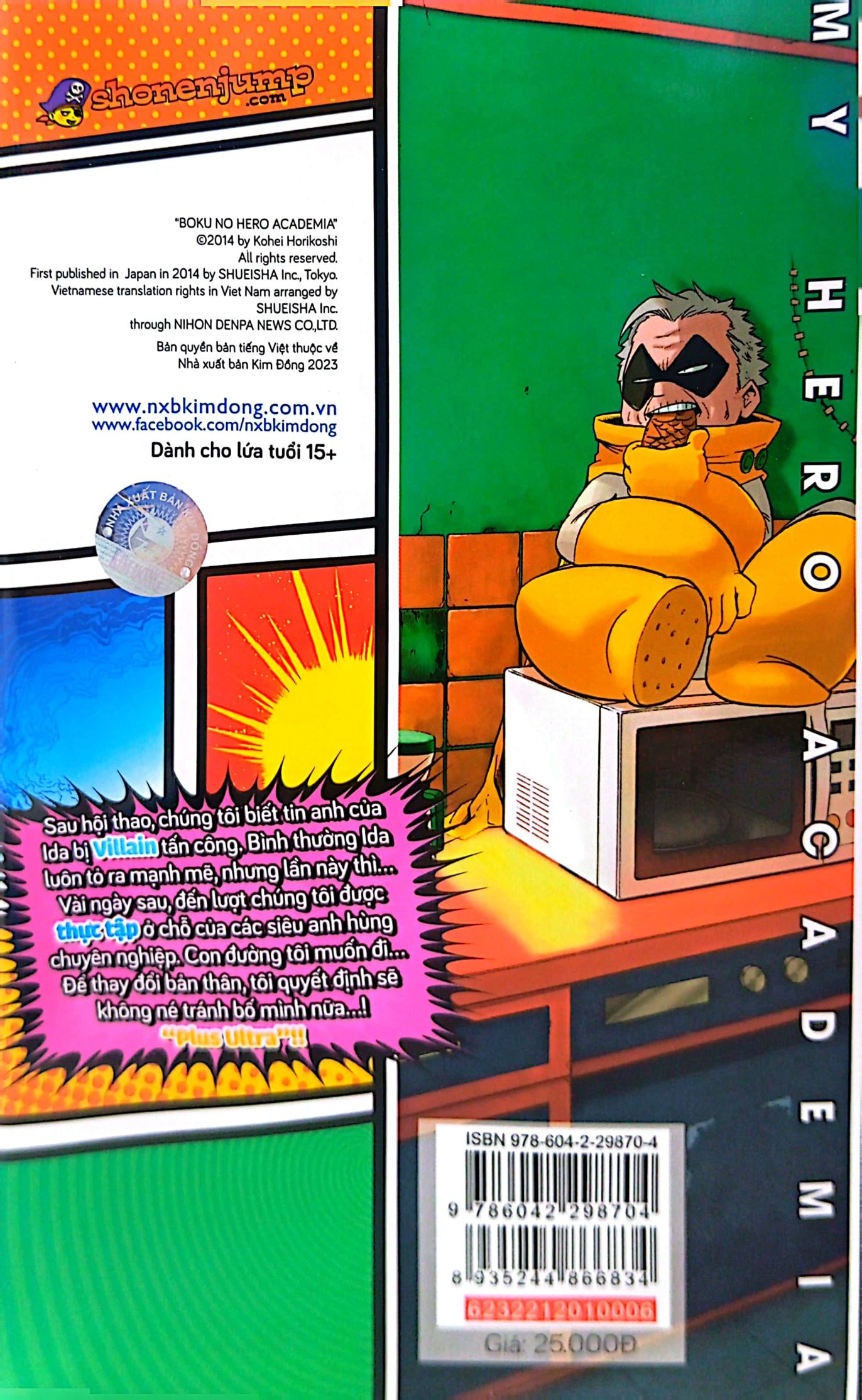 bộ my hero academia - học viện siêu anh hùng - tập 6 - đánh vật (tái bản 2022)