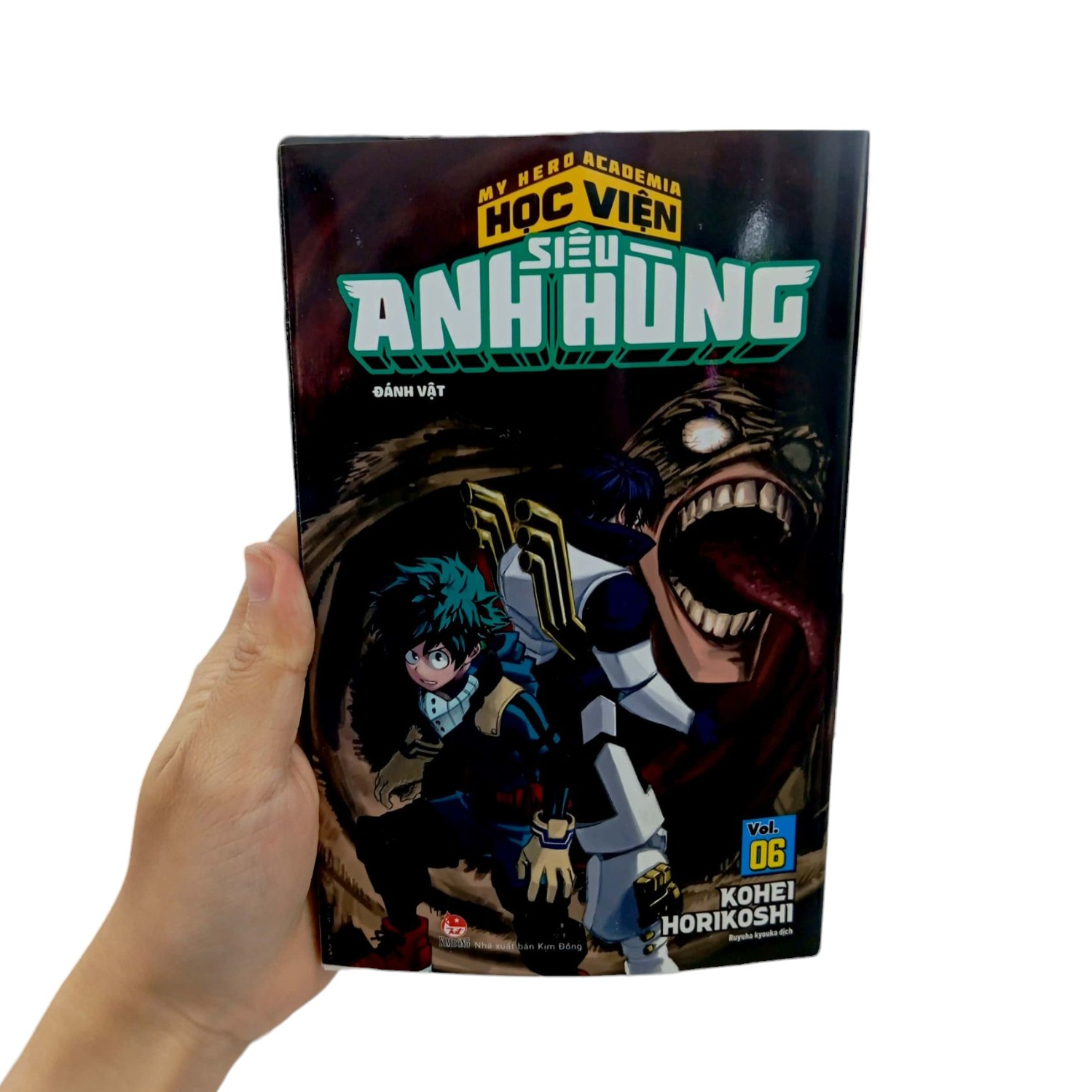 bộ my hero academia - học viện siêu anh hùng - tập 6 - đánh vật (tái bản 2022)