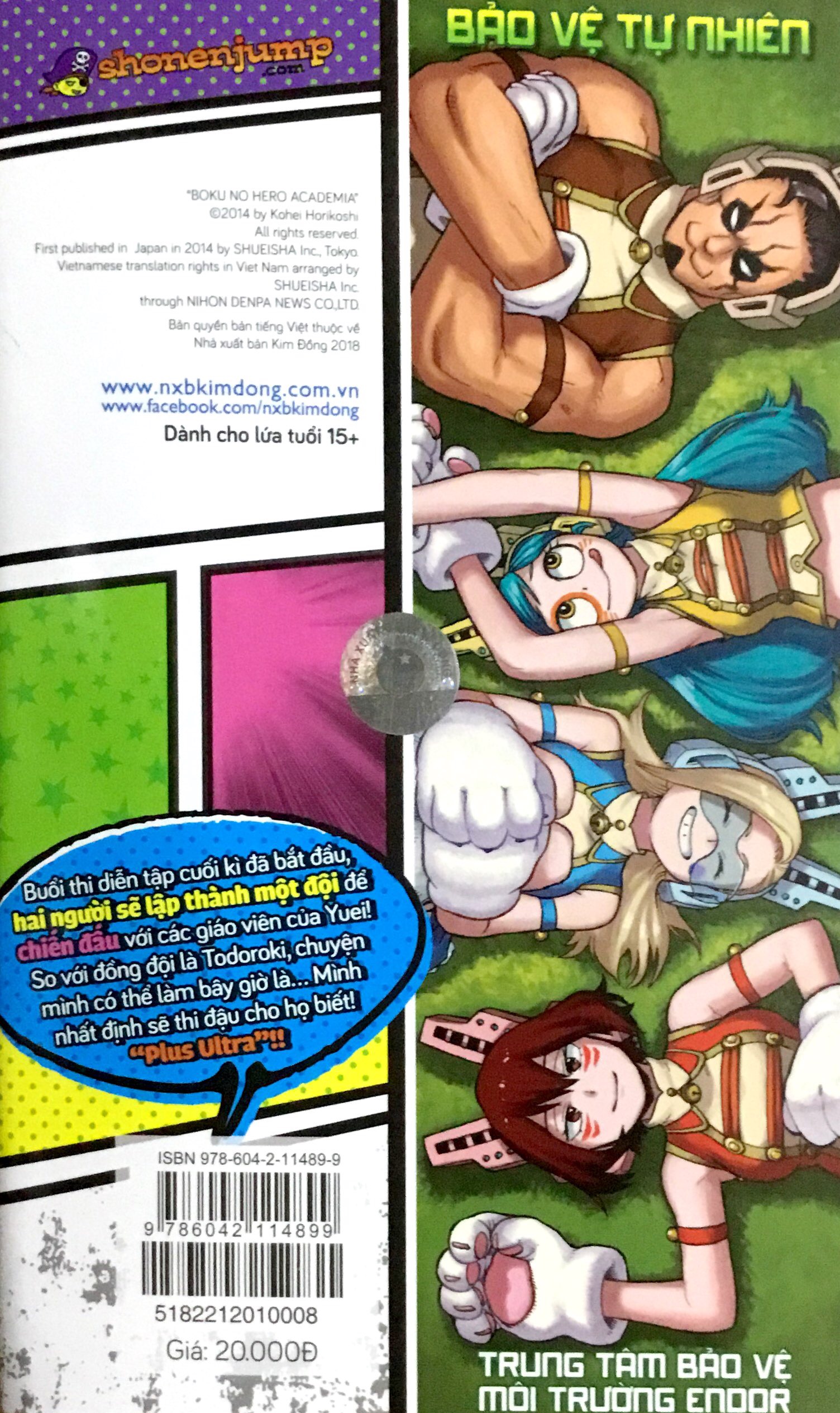 Bộ
						
										
										My Hero Academia - Học Viện Siêu Anh Hùng - Tập 8