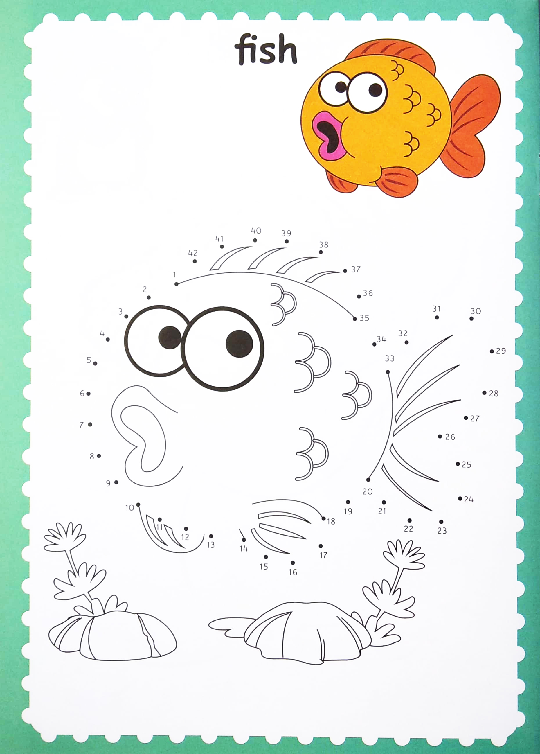 bộ my little hands: dot to dot & colour by numbers book 1