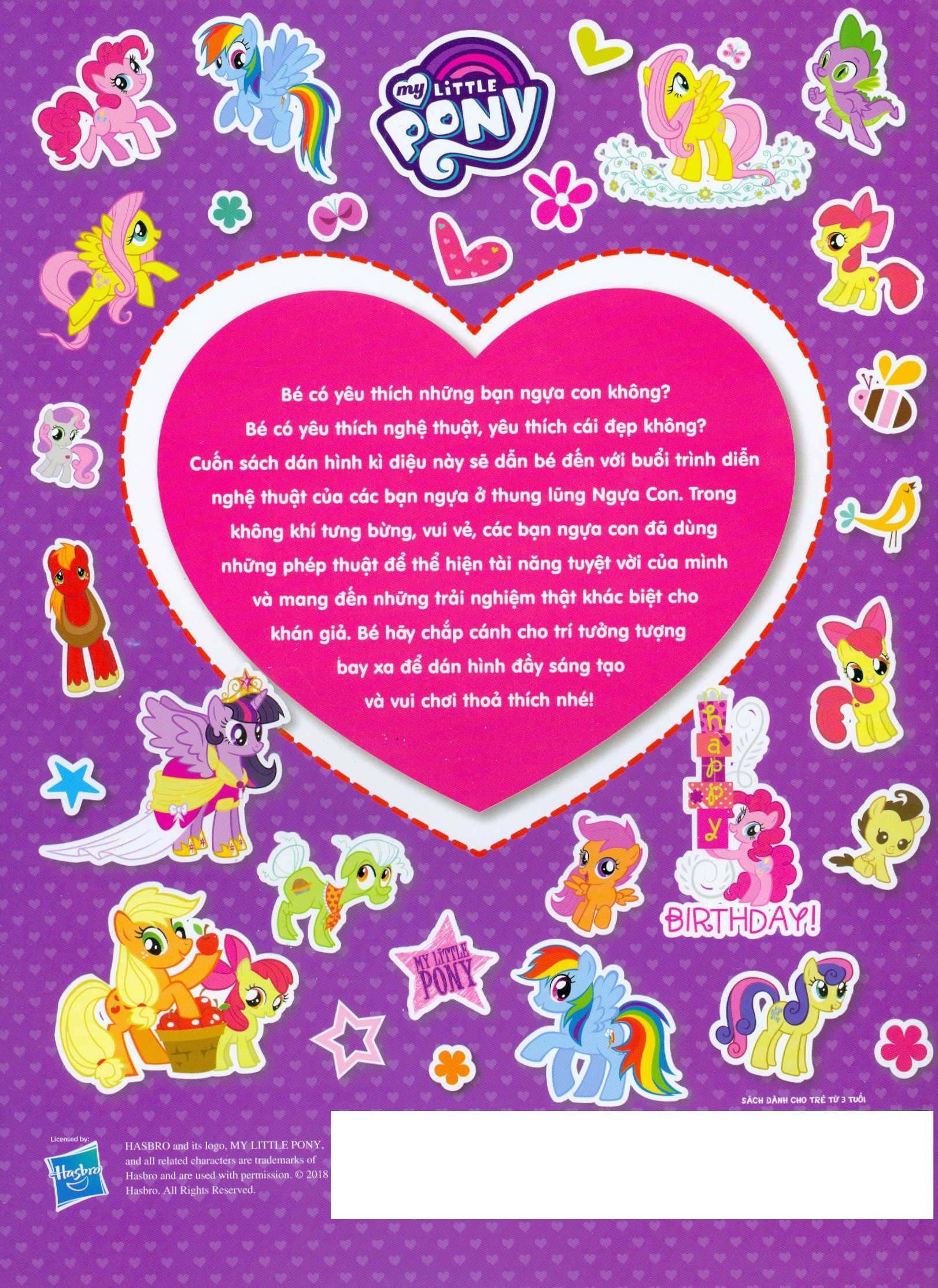 Bo
						
										
										My Little Pony - Bo Suu Tap De Can Lap Lanh - Tap 1 (Tai Ban 2025)