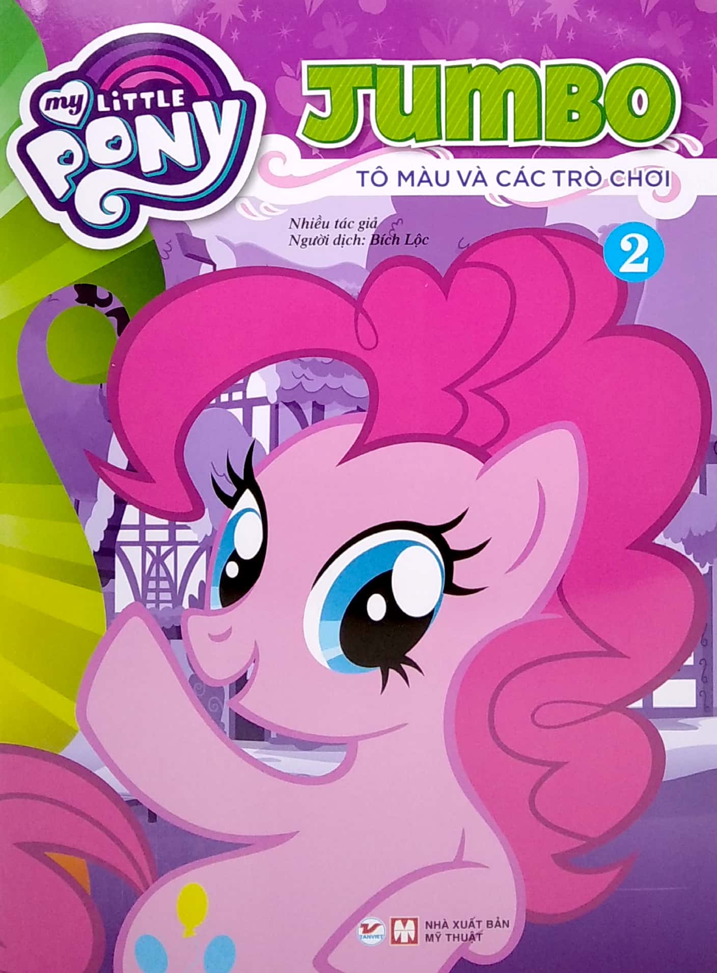 bộ my little pony - jumbo tô màu và các trò chơi 2