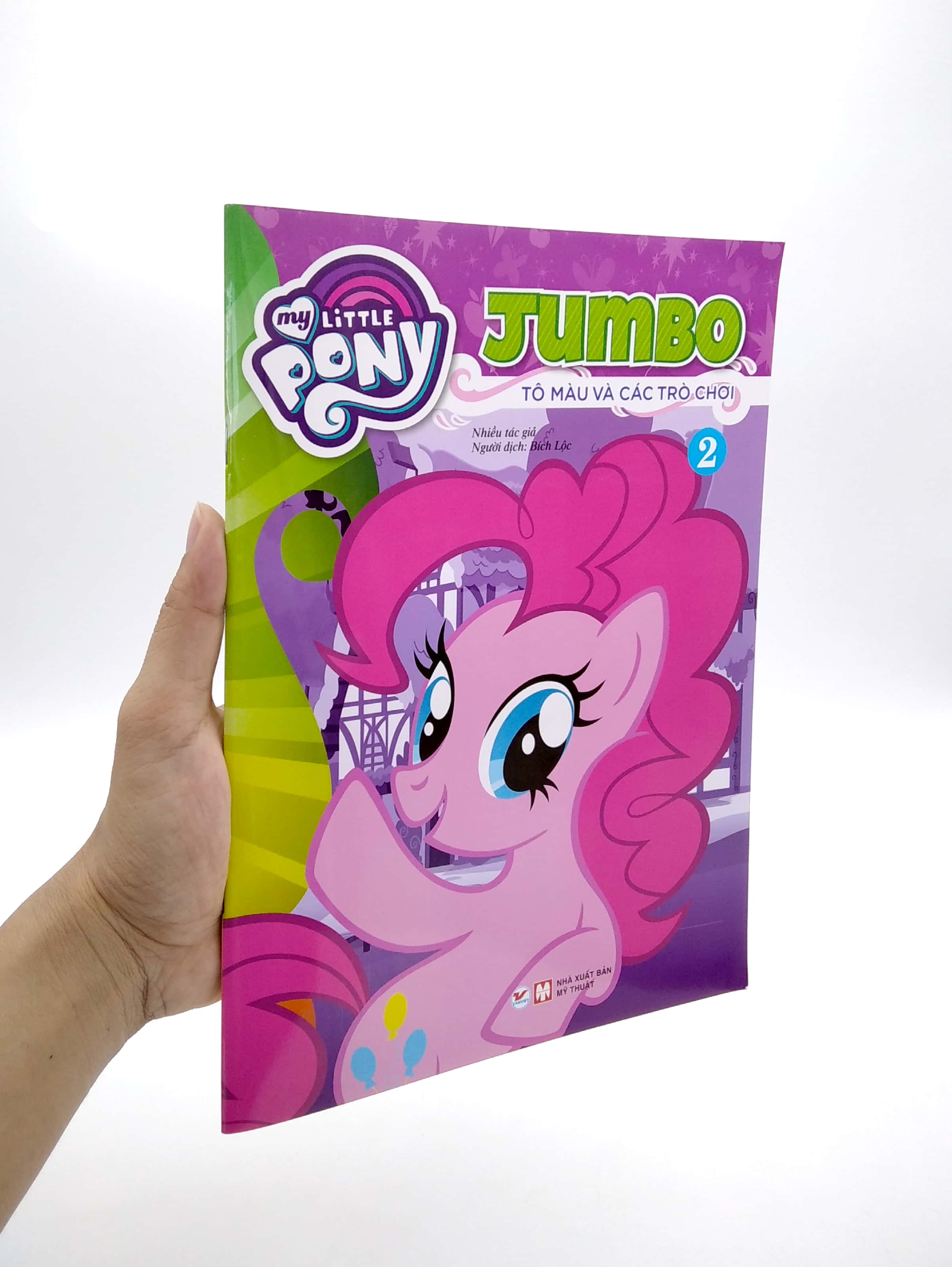 bộ my little pony - jumbo tô màu và các trò chơi 2
